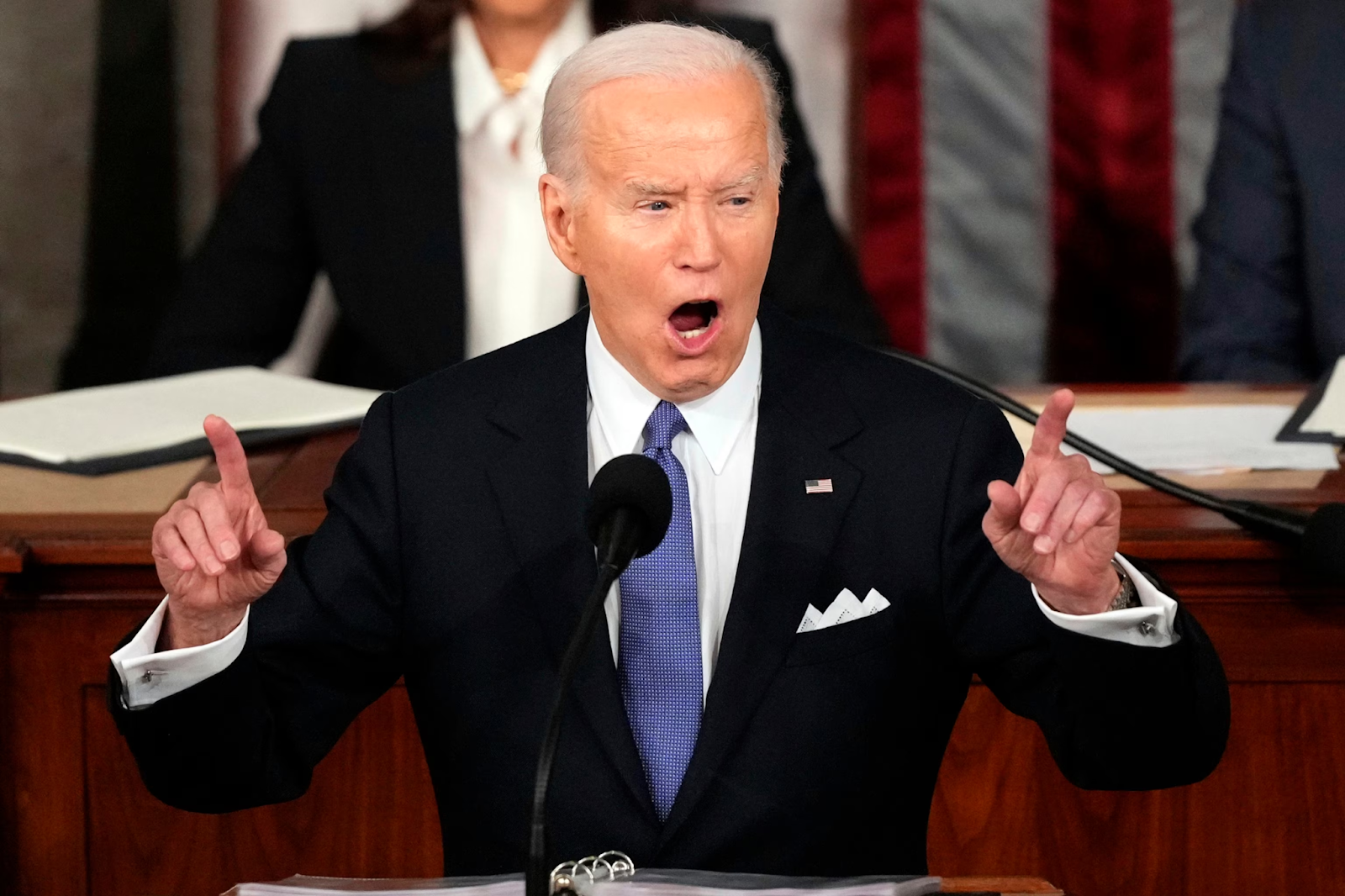 Joe Biden Delivers Fiery State of the Union Address