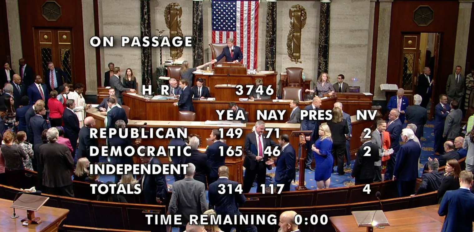 The votes to expel Santos from Congress